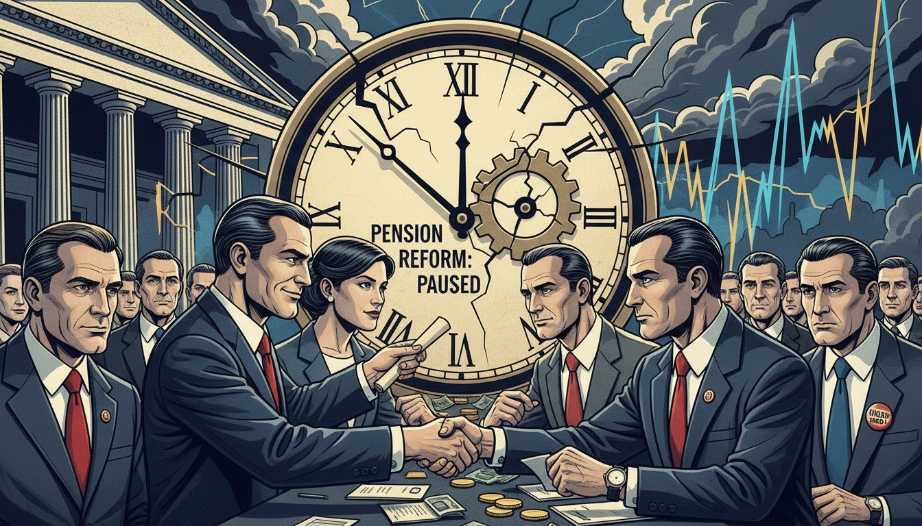 analyse approfondie de l'impact de la pause dans la réforme des retraites : qui en profite réellement et quelles en sont les conséquences économiques et sociales.