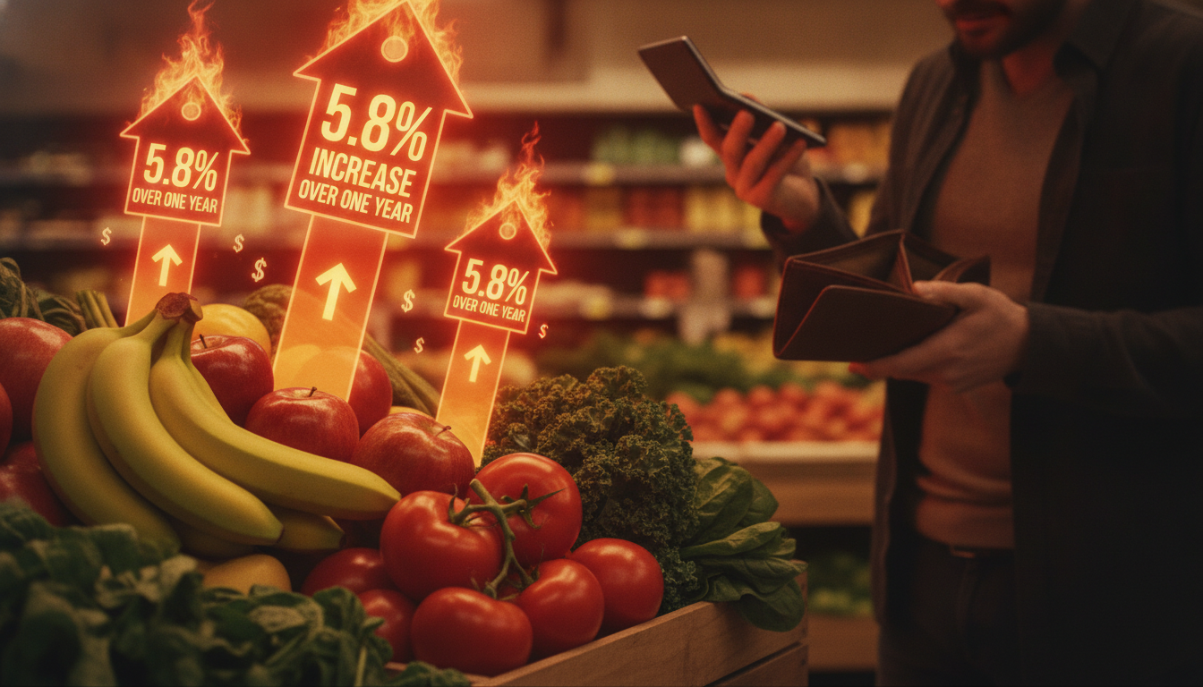 découvrez comment la hausse de 5,8 % en un an des prix des produits frais impacte votre pouvoir d'achat et les solutions pour y faire face.